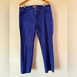 Chico’s So Slimming women’s 16 jeans artsy career festival cruise eclectic